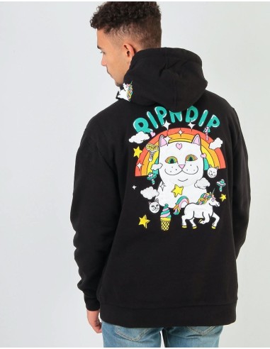 RIPNDIP Nermland Pullover Hoodie - Black basket pas cher