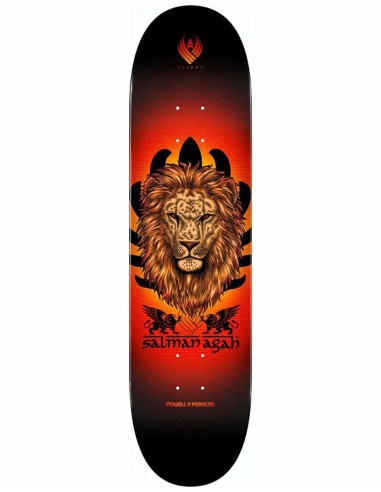 Powell Peralta Agah Lion 245 Flight Skateboard Deck - 8.75" Toutes les collections ici