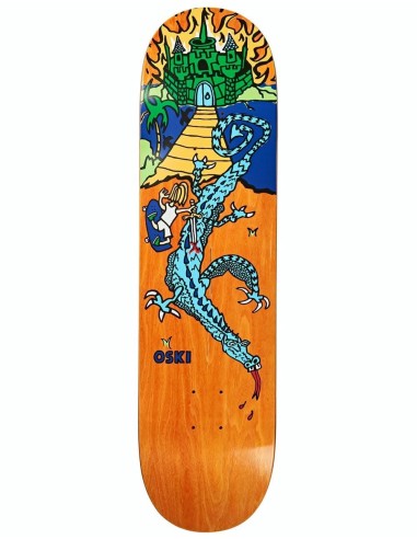 Polar Oski Castle Hood 2.0 Skateboard Deck - 8.25" Fin de série