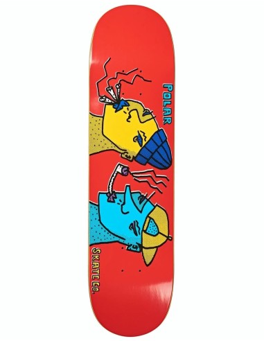 Polar Smoking Heads Skateboard Deck - 8" pas cher