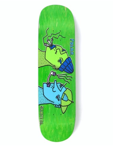 Polar Smoking Heads Skateboard Deck - P2 Shape 8.5" Le MVP de beaucoup