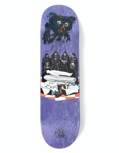 Polar Grund Sleep Paralysis Skateboard Deck - 8.5" Paris Déstockage Promo