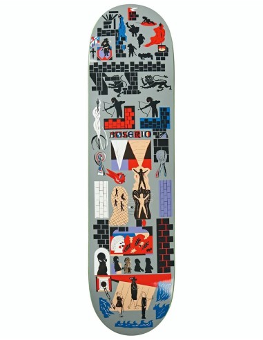 Polar Boserio Gnarhammer Skateboard Deck - 8.5" solde