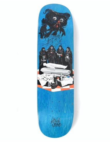 Polar Grund Sleep Paralysis Skateboard Deck - P2 Shape 8.5" du meilleur 