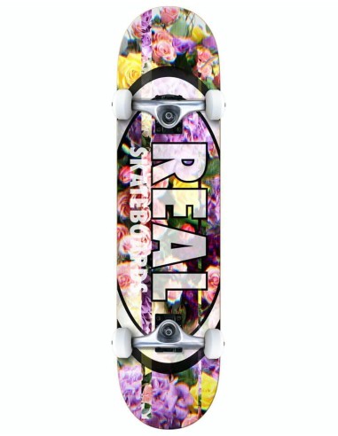 Real Oval Glitch Complete Skateboard - 8.25" d'Europe débarque