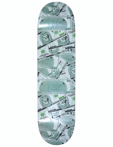 RIPNDIP Fat Stacks Skateboard Deck - 8.25" sur le site 