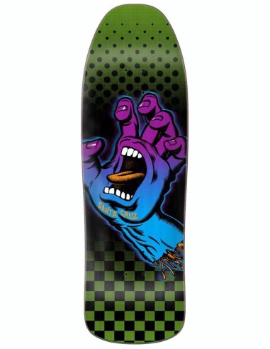 Santa Cruz Aura Hand Preissue Skateboard Deck - 9.35" Par le système avancé 