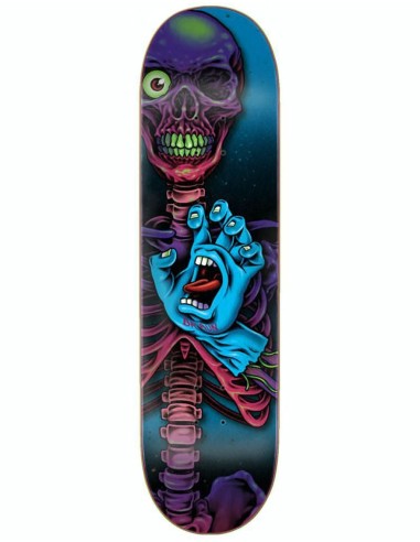 Santa Cruz Hand Crew Braun Everslick Skateboard Deck - 8.25" acheter en ligne