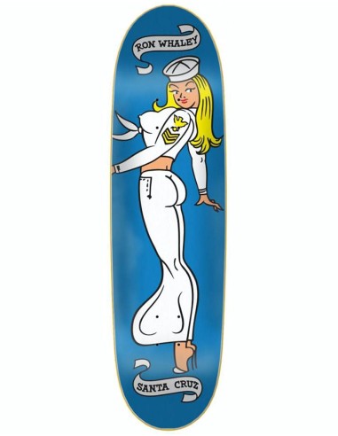 Santa Cruz Whaley Sailor Girl Skateboard Deck - 8.7" livraison et retour toujours gratuits