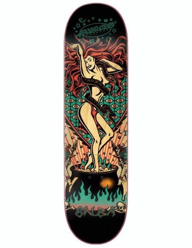 Santa Cruz Salba Witch Doctor Grand Skateboard Deck - 8.6" la colonne vertébrale