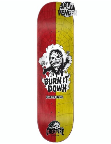 Creature Martinez Sketchy-Moji Skateboard Deck - 8.6" s'inspire de l'anatomie humaine