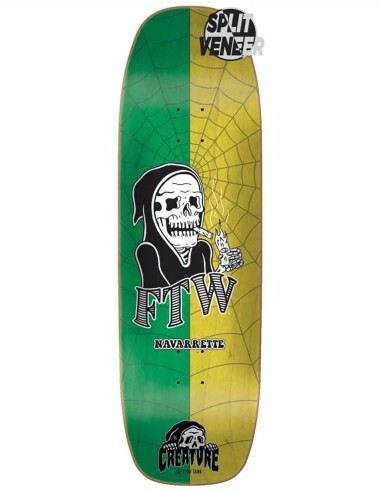 Creature Navarrette Sketchy-Moji Skateboard Deck - 8.8" ou a consommer sur place