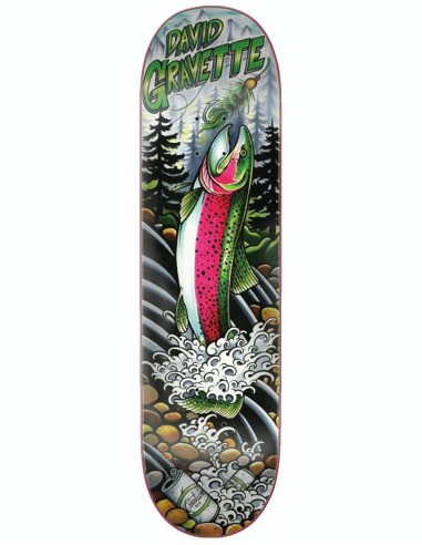 Creature Gravette Wooly Bugger Skateboard Deck - 8.3" Economisez 