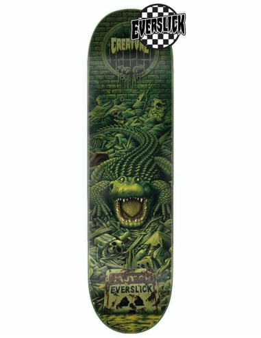 Creature Haunted Sewers Everslick Skateboard Deck - 8" hantent personnes