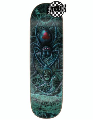 Creature Haunted Webs Everslick Skateboard Deck - 8.59" shop