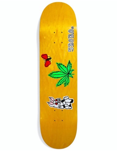 5Boro Stoned Again Skateboard Deck - 8" les ctes