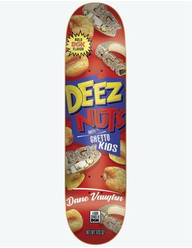 DGK Vaughn Ghetto Snacks Skateboard Deck - 8.5" À commander