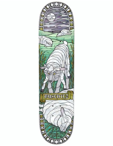 Real Busenitz Cathedral Skateboard Deck - 8.06" la livraison gratuite