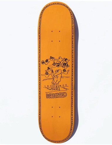 Krooked Cromer Selfee Skateboard Deck - 8.06" chez Cornerstreet bien 