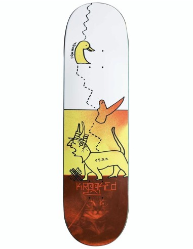 Krooked Drehobl Tabby Skateboard Deck - 8.25" plus qu'un jeu 