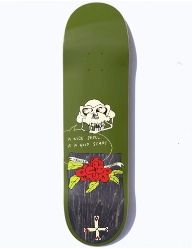 Krooked Worrest Good Start Skateboard Deck - 8.5" Les êtres humains sont 