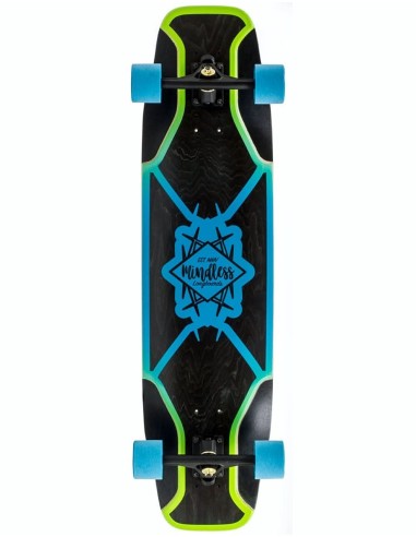 Mindless Core Freeride Longboard - 38" x 9.5" s'inspire de l'anatomie humaine