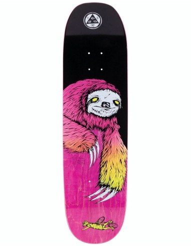 Welcome Sloth on Moontrimmer Skateboard Deck - 8.5" la livraison gratuite