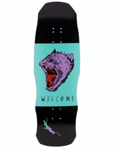 Welcome Tasmanian Angel on Dark Lord Skateboard Deck - 9.75" soldes