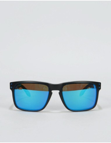 Oakley Holbrook Sunglasses - Matte Black Prizmatic (Prizm Sapphire Po brillant des détails fins