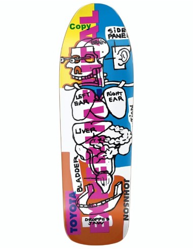 Blind Johnson Experimental SP Reissue Skateboard Deck - 9.875" À commander