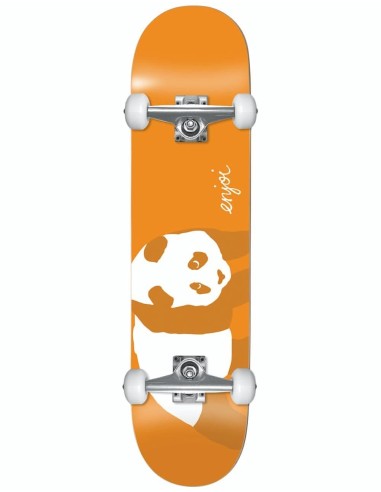 Enjoi Orange Panda Soft Wheel Complete Skateboard - 8" les ctes