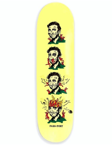 Pass Port Headache Conscience Series Skateboard Deck - 8.38" solde