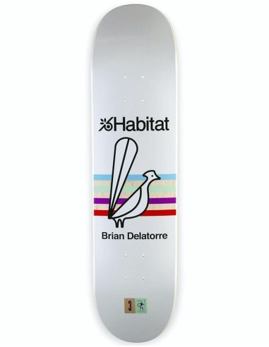 Habitat Delatorre Quartus Series Skateboard Deck - 7.875" les ligaments