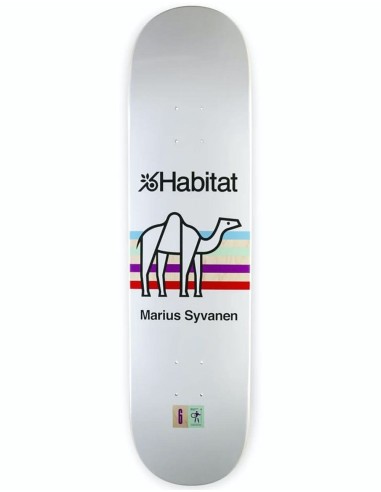 Habitat Marius Quartus Series Skateboard Deck - 8" Faites des économies