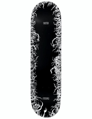 Baker Hawk Metal Skateboard Deck - 8.25" les ctes