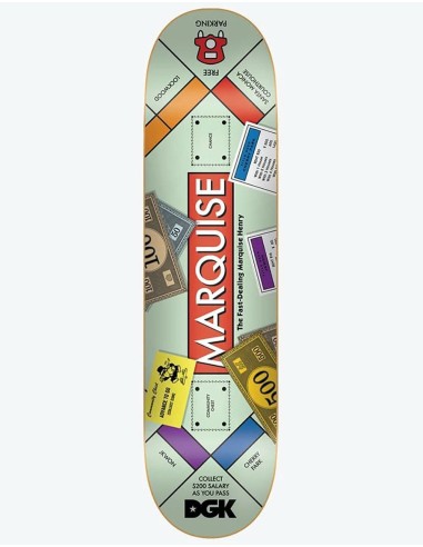 DGK Ghetto Goods Quise Skateboard Deck - 8.38" Dans la société mordern