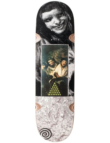 Madness Mujeres Slick Skateboard Deck - 9" Amélioration de cerveau avec