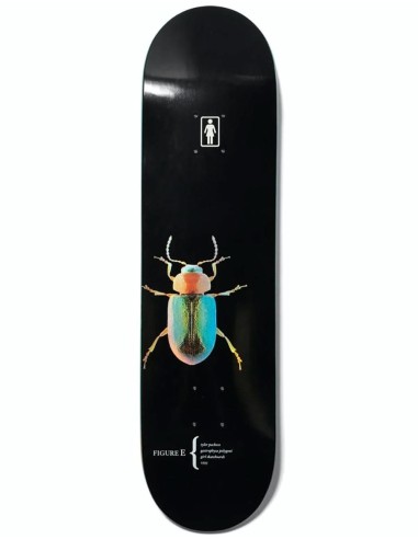 Girl Pacheco The Beetle Redux Skateboard Deck - 8.125" Les êtres humains sont 