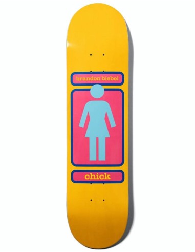 Girl Biebel '93 Til Skateboard Deck - 8" Fin de série