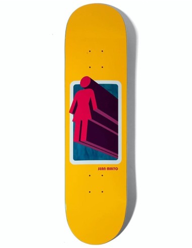 Girl Malto 3D OG Skateboard Deck - 8.25" hantent personnes