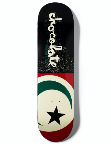 Chocolate Alvarez Giant Flags Skateboard Deck - 8.25" suggérées chez