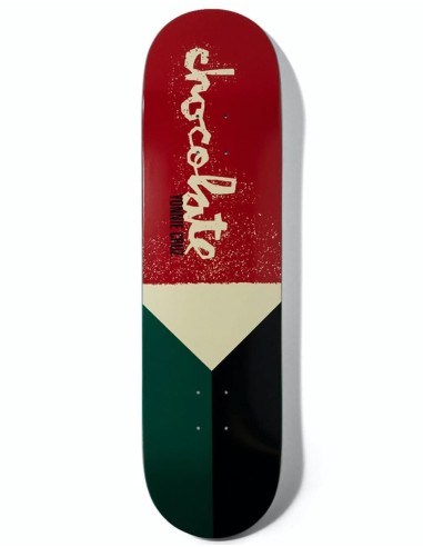 Chocolate Yonnie Giant Flags Skateboard Deck - 8.125" soldes