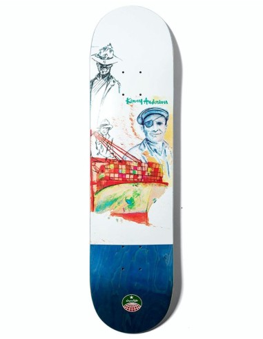 Chocolate Anderson 94 Stevedore Skateboard Deck - 8" en stock