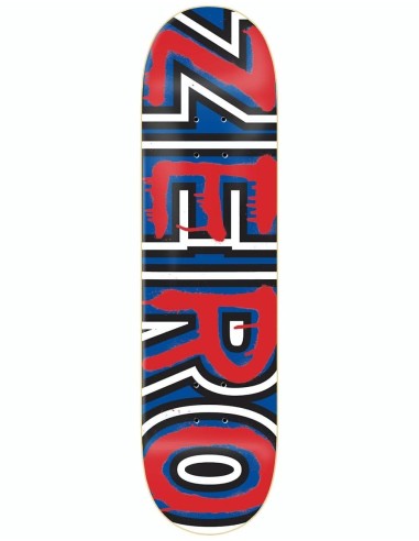 Zero Burman Signature Bold Skateboard Deck - 8.375" Les êtres humains sont 