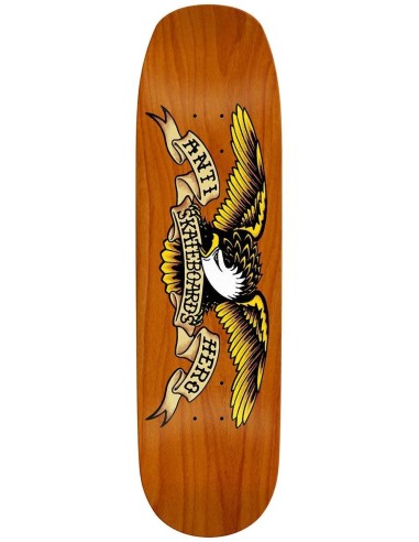 Anti Hero Orange Crusher Shaped Eagle Skateboard Deck - 9.1" prix