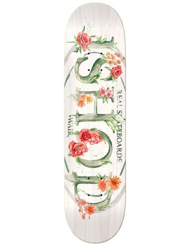 Real Ishod Blossom Oval Skateboard Deck - 8.25" Livraison rapide