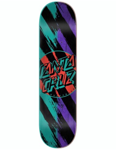 Santa Cruz Brush Dot Wide Tip Skateboard Deck - 8.25" Jusqu'à 80% De Réduction