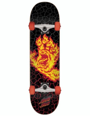 Santa Cruz Flame Hand Complete Skateboard - 8" pour bénéficier 