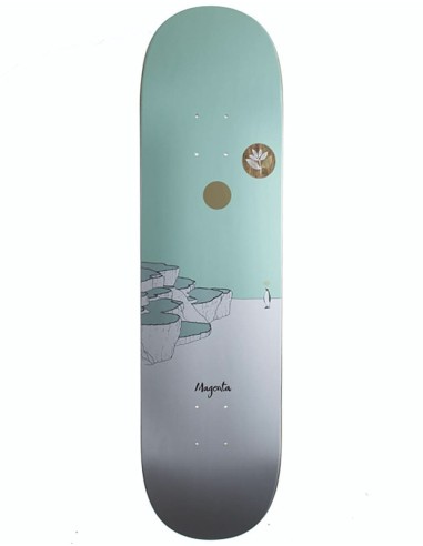 Magenta Questions Skateboard Deck - 8" outlet