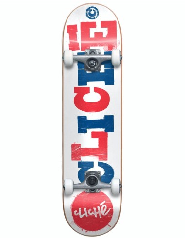 Cliché Woodcut Complete Skateboard - 7.5" pas cher